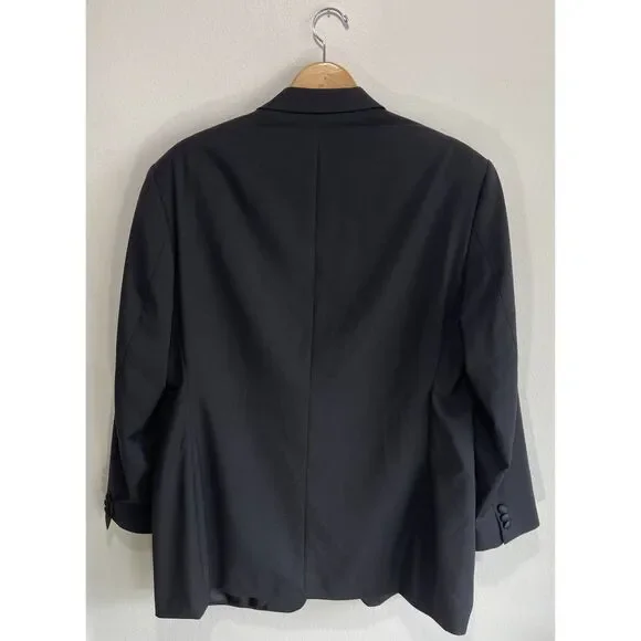Ralph Ralph Lauren pure new wool sport jacket slim fit black canada men's 46 R